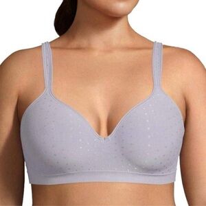 Bali Comfort Revolution Wireless Bra Purple 40DD